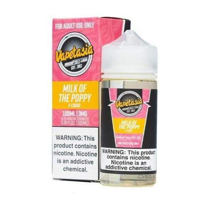 Vapetasia Milk Of The Poppy eJuice