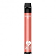 I Love Salts Synthetic Strawberry Ice Disposable V...