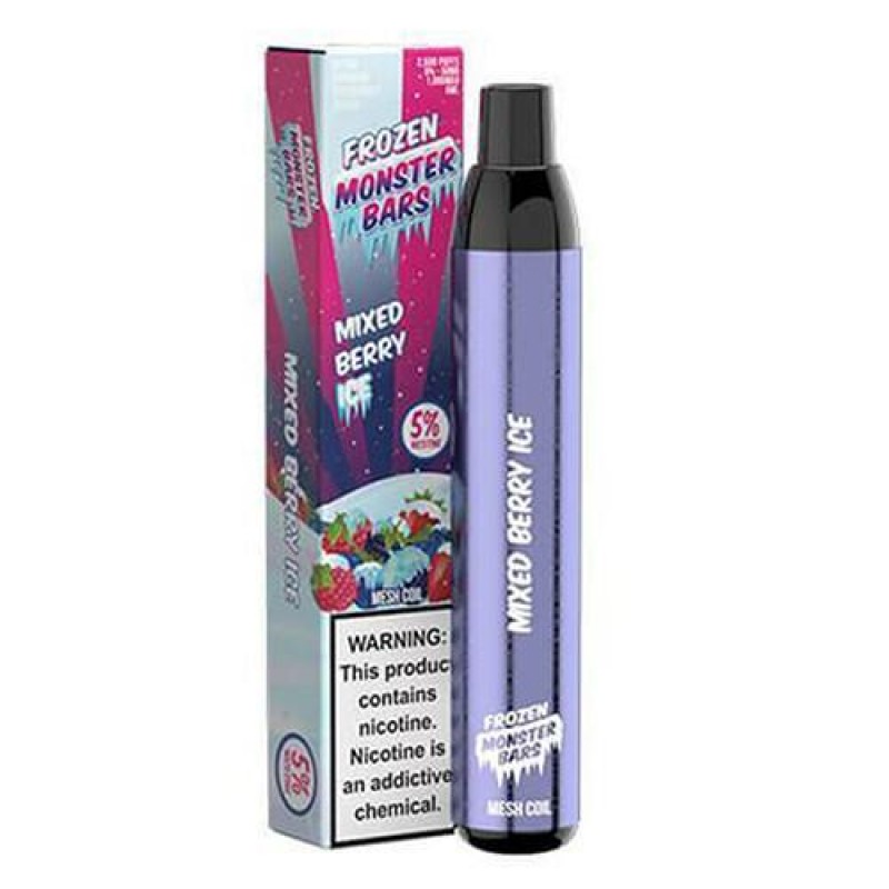 Monster Bars Frozen Mixed Berry Ice Disposable Vape Pen