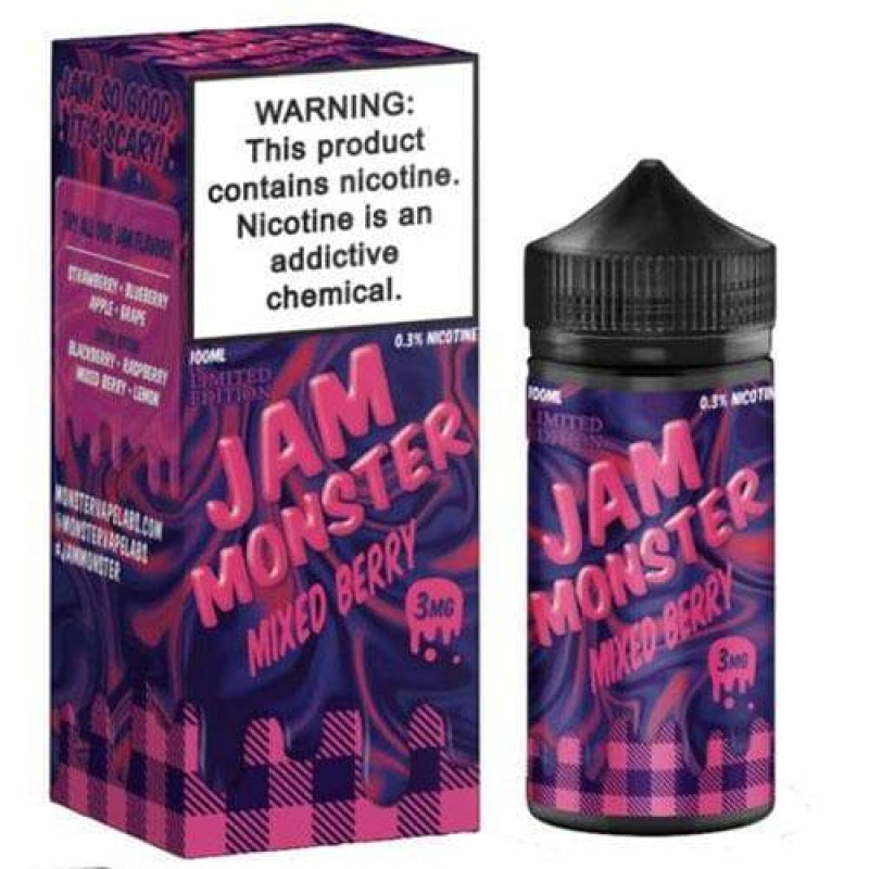 Jam Monster Mixed Berry eJuice