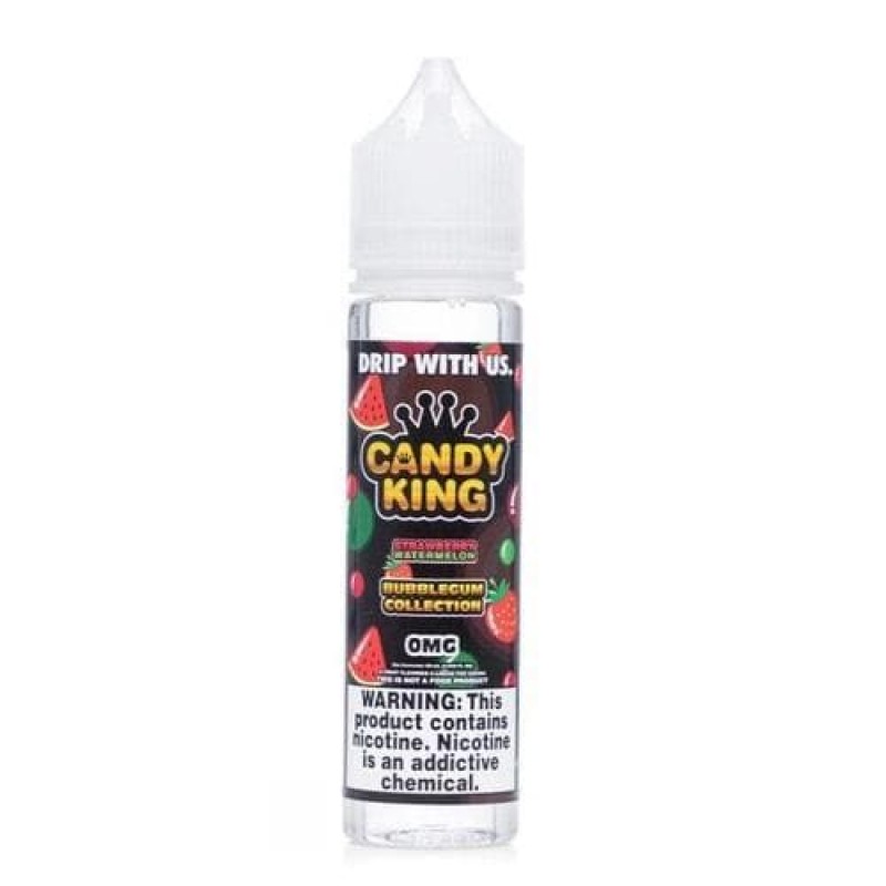 Candy King Bubblegum Collection Strawberry Waterme...