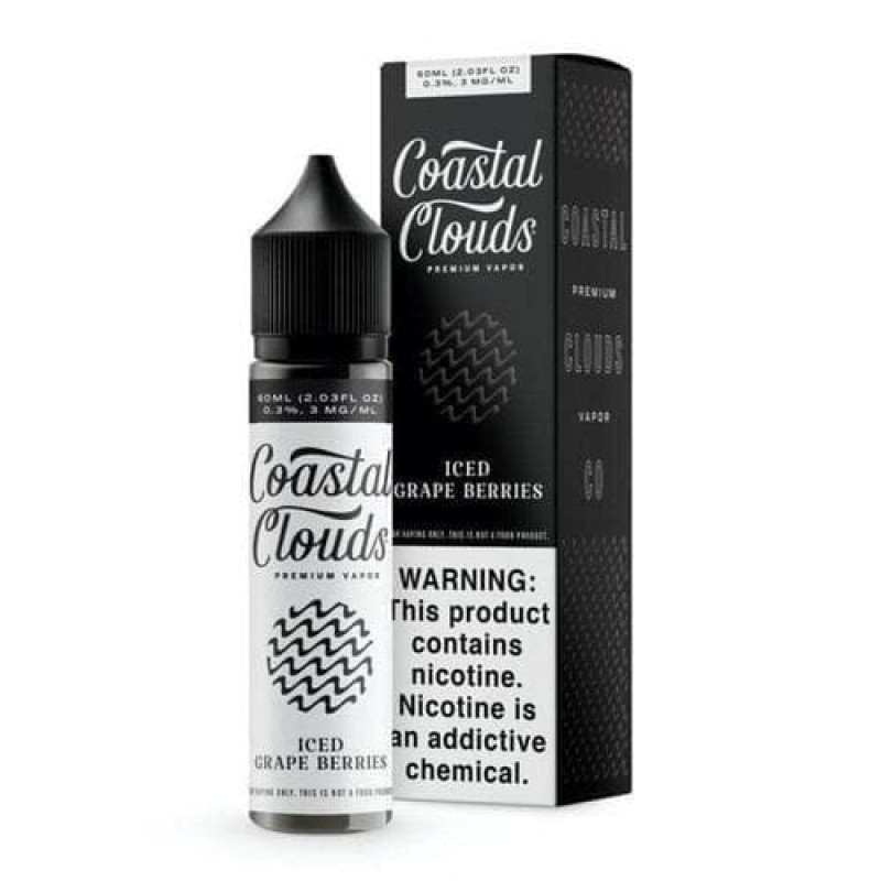 Coastal Clouds Iced Grape Berries eJuice