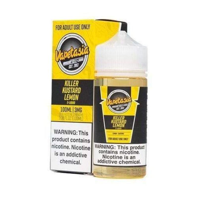 Vapetasia Killer Kustard Lemon eJuice