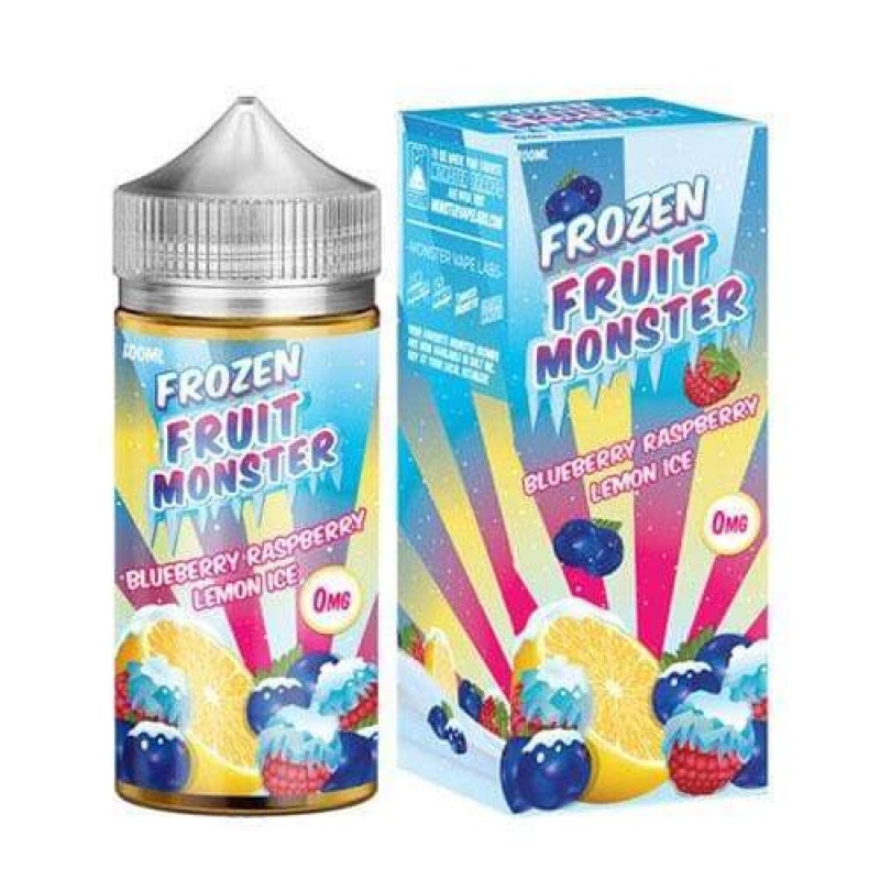 Frozen Fruit Monster Blueberry Raspberry Lemon Ice eJuice