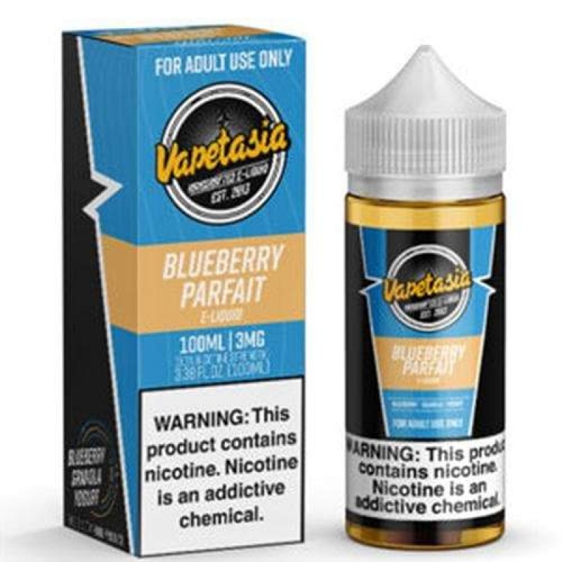 Vapetasia Blueberry Parfait eJuice