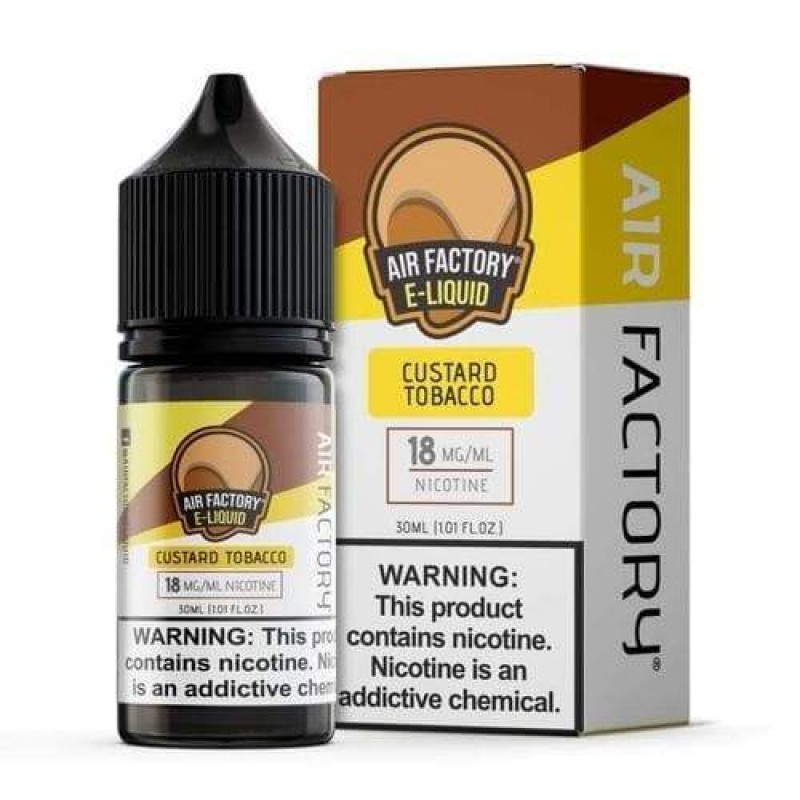 Air Factory Salt Custard Tobacco eJuice