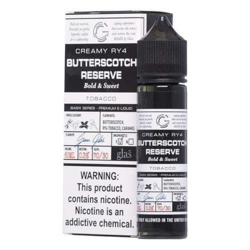 Basix Butterscotch Reserve eJuice