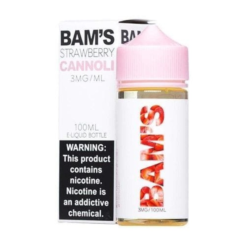 Bam's Strawberry Cannoli eJuice