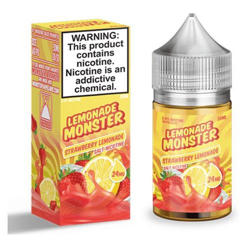 Lemonade Monster Salt Strawberry Lemonade eJuice