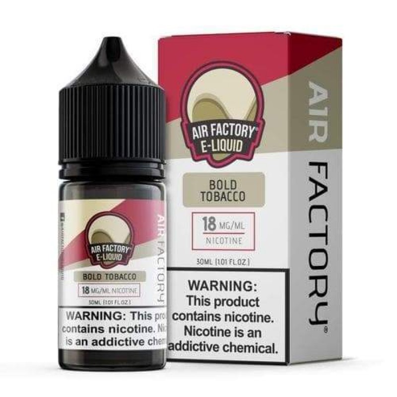 Air Factory Salt Bold Tobacco eJuice