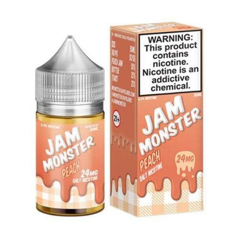 Jam Monster Salt Peach eJuice