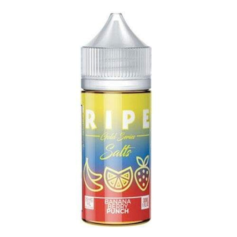 Ripe Gold Series Collection Salts Banana Berry Punch eJuice