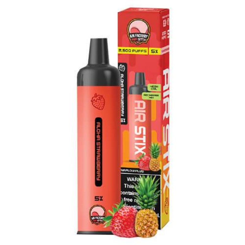 Air Factory Air Stix Aloha Strawberry Disposable V...