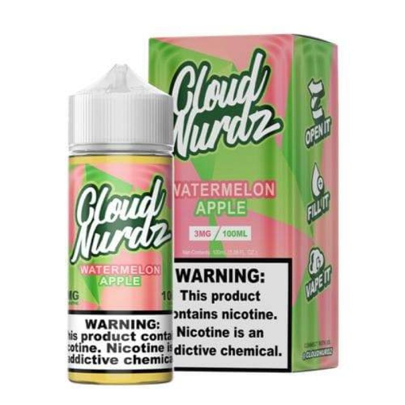 Cloud Nurdz Watermelon Apple eJuice