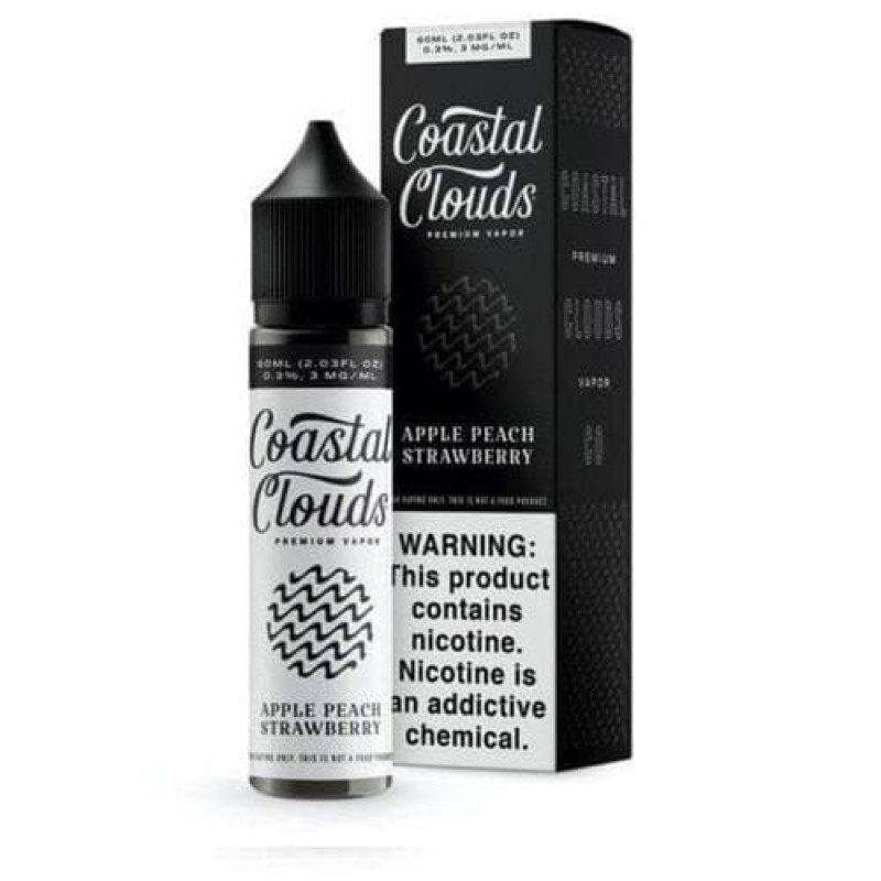 Coastal Clouds Apple Peach Strawberry eJuice