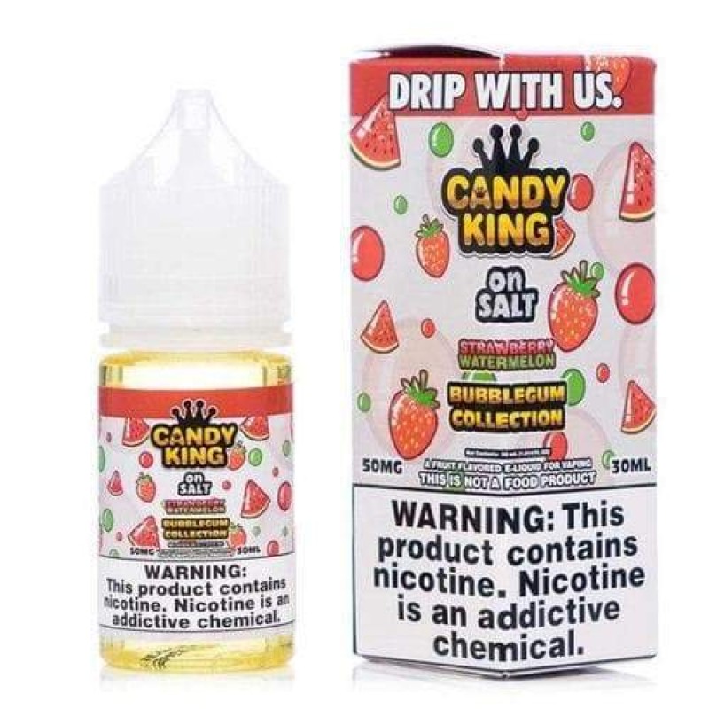 Candy King Bubblegum Collection On Salt Strawberry Watermelon eJuice