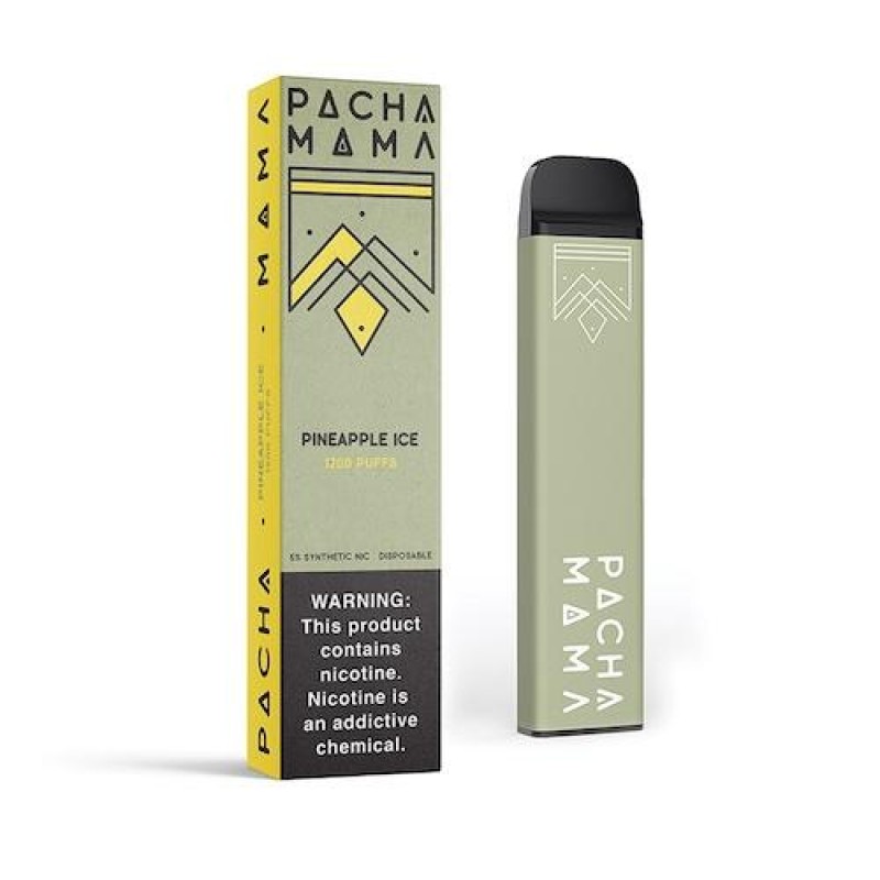 Pachamama Pineapple Ice Synthetic Disposable Vape ...