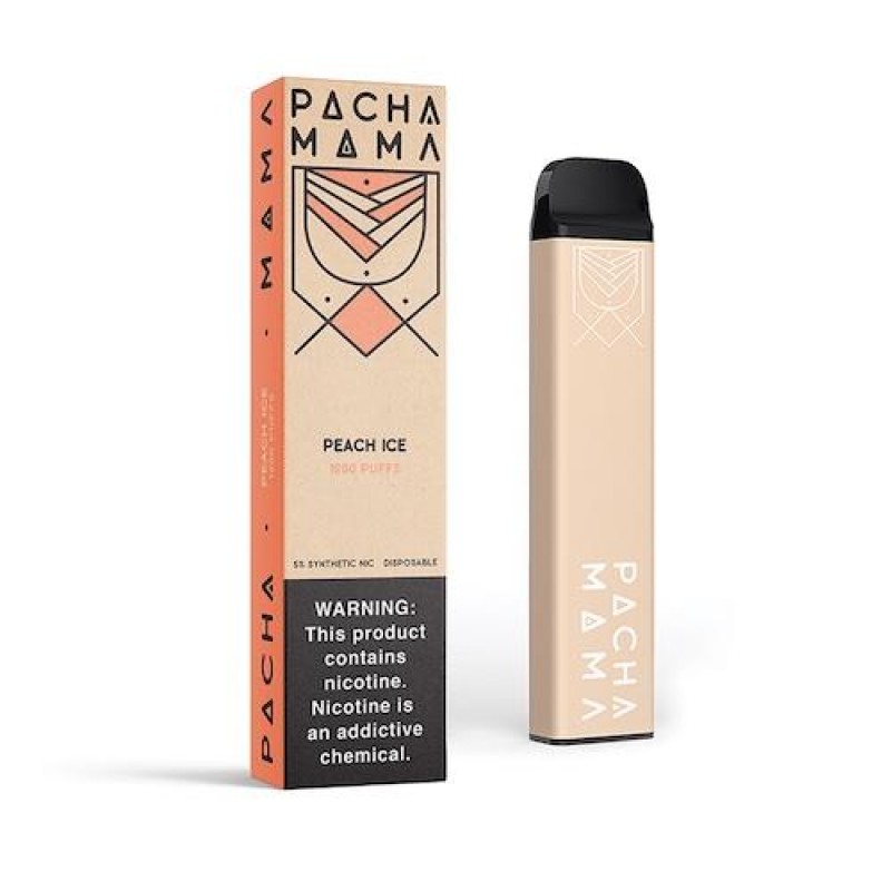 Pachamama Peach Ice Synthetic Disposable Vape Pen
